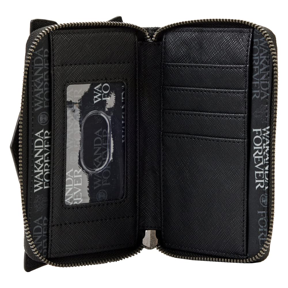 Foto 4 | Venta Internacional - Cartera Loungefly Black Panther Wakanda Forever Con Cierre