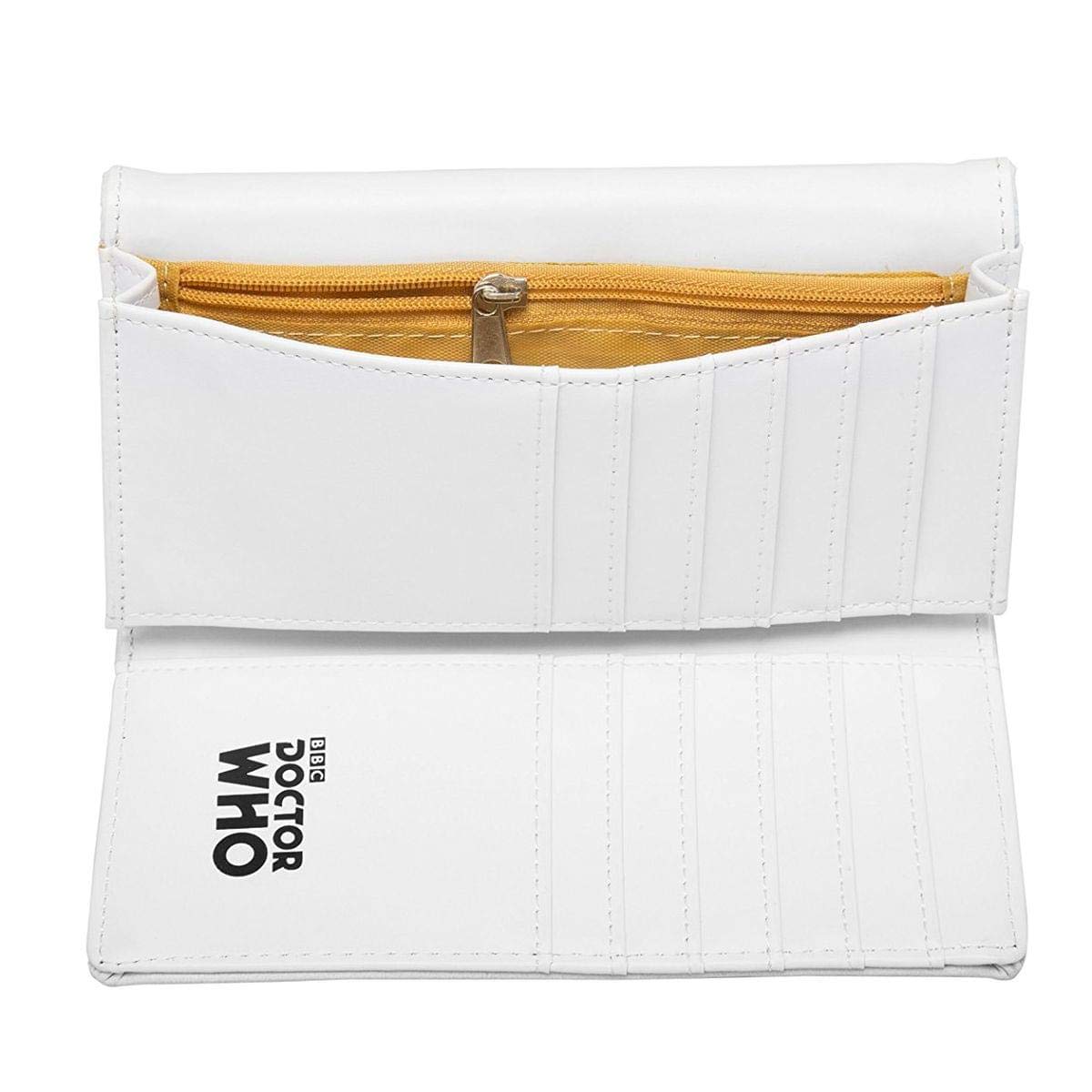 Foto 2 | Venta Internacional - Billetera Doctor Who Tardis Blanca para Mujer
