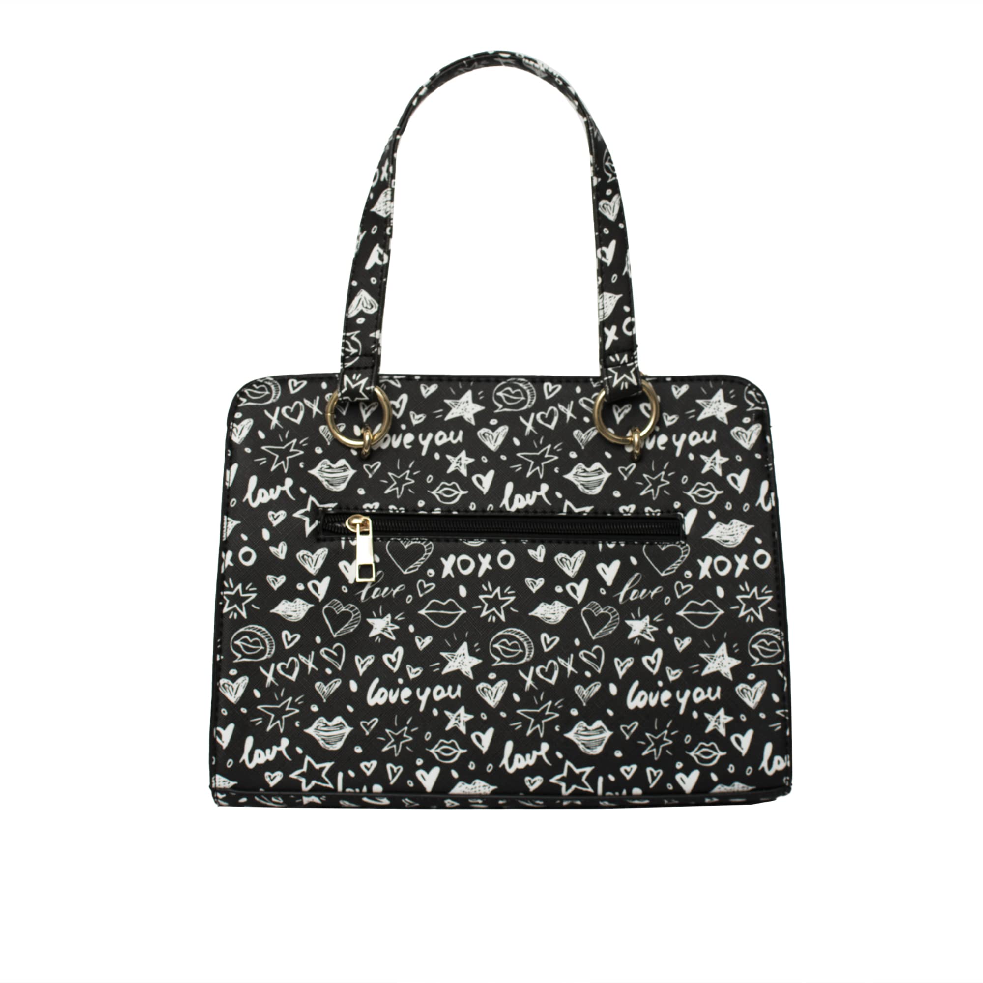 Foto 3 pulgar | Venta Internacional - Bolso de Mano Xoxo Satchel Negra