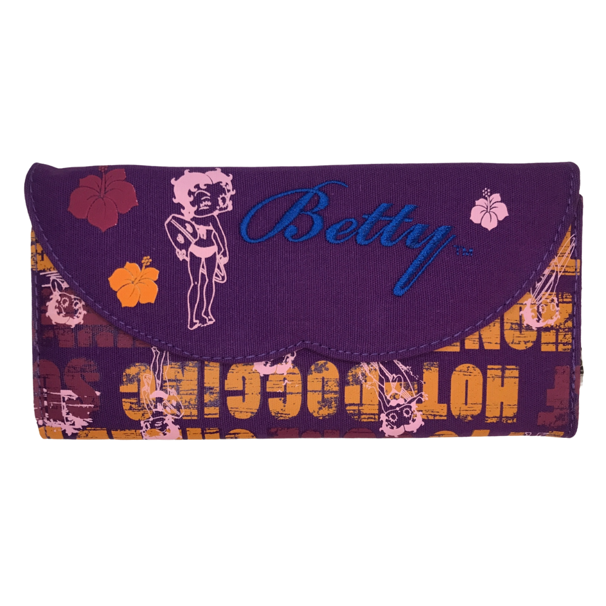 Foto 2 pulgar | Cartera de Betty Boop Bclf003 Púrpura para Mujer