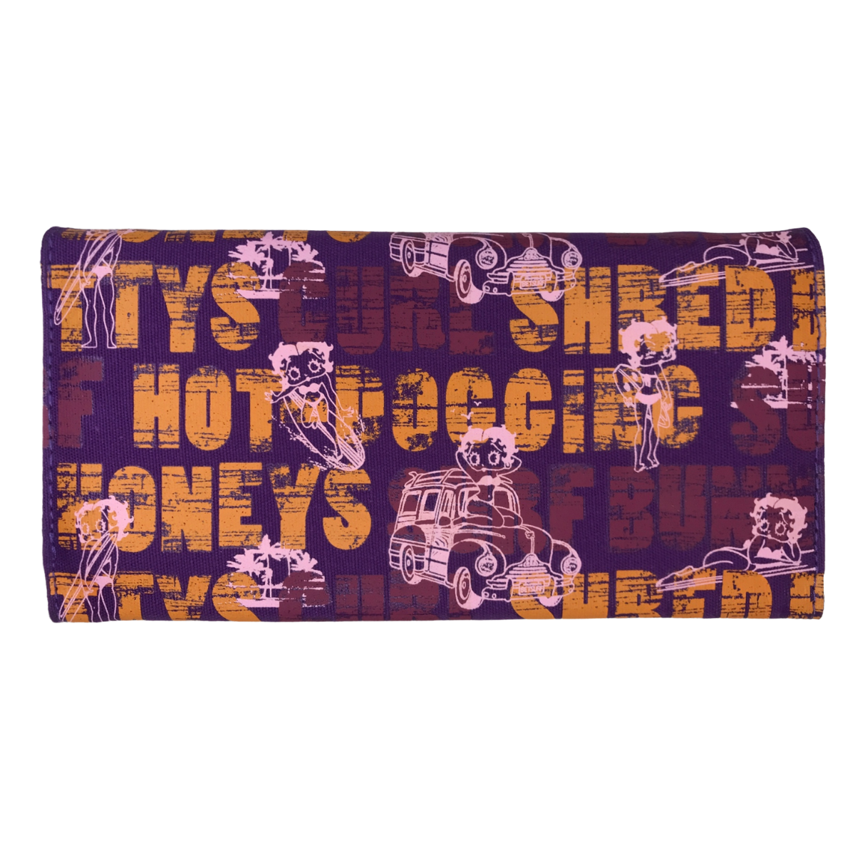 Foto 4 pulgar | Cartera de Betty Boop Bclf003 Púrpura para Mujer