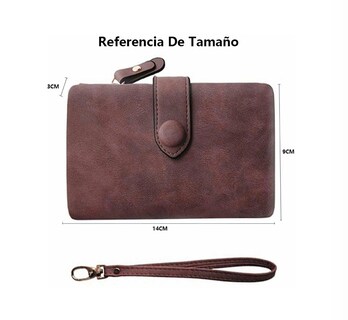 Foto 2 | Cartera De Pu Cuero Marron