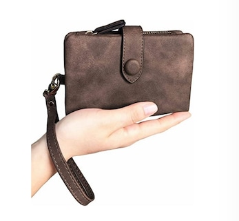 Foto 3 | Cartera De Pu Cuero Marron