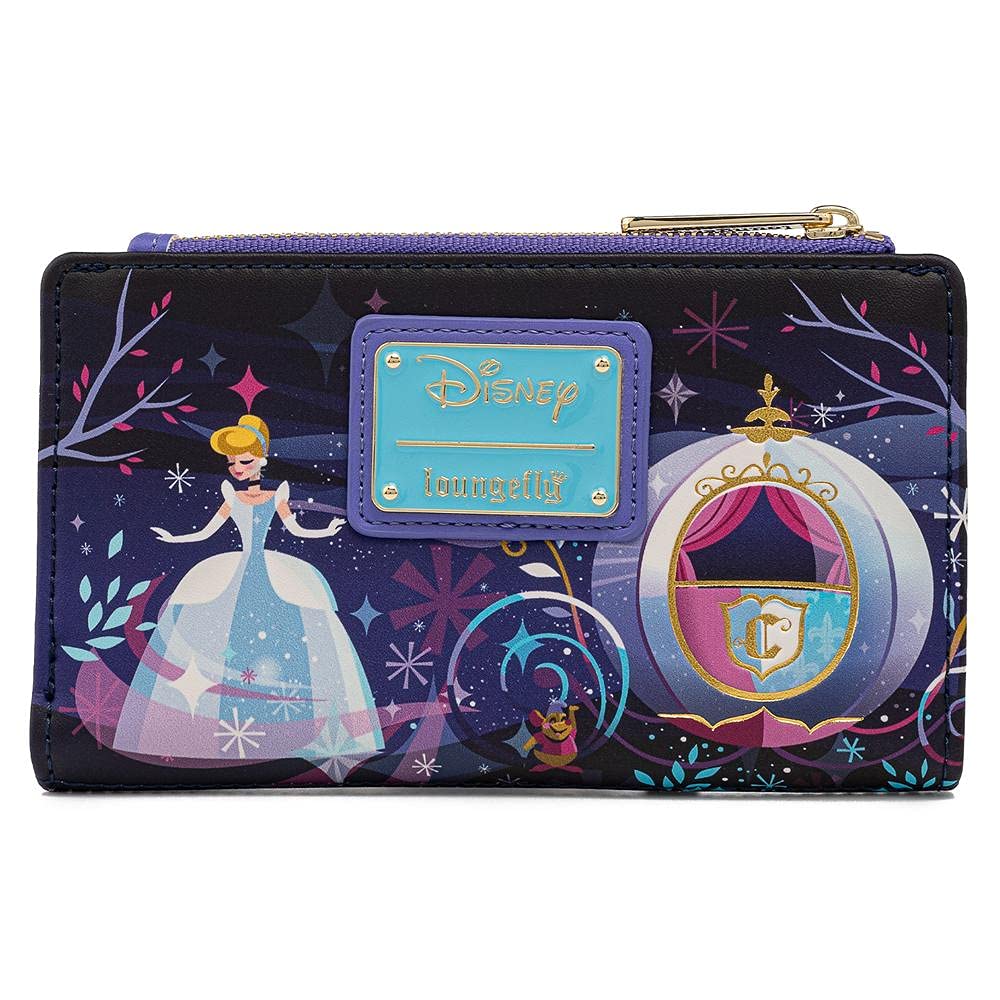 Foto 4 pulgar | Billetera Loungefly Disney Cenicienta Piel Vegana - Venta Internacional