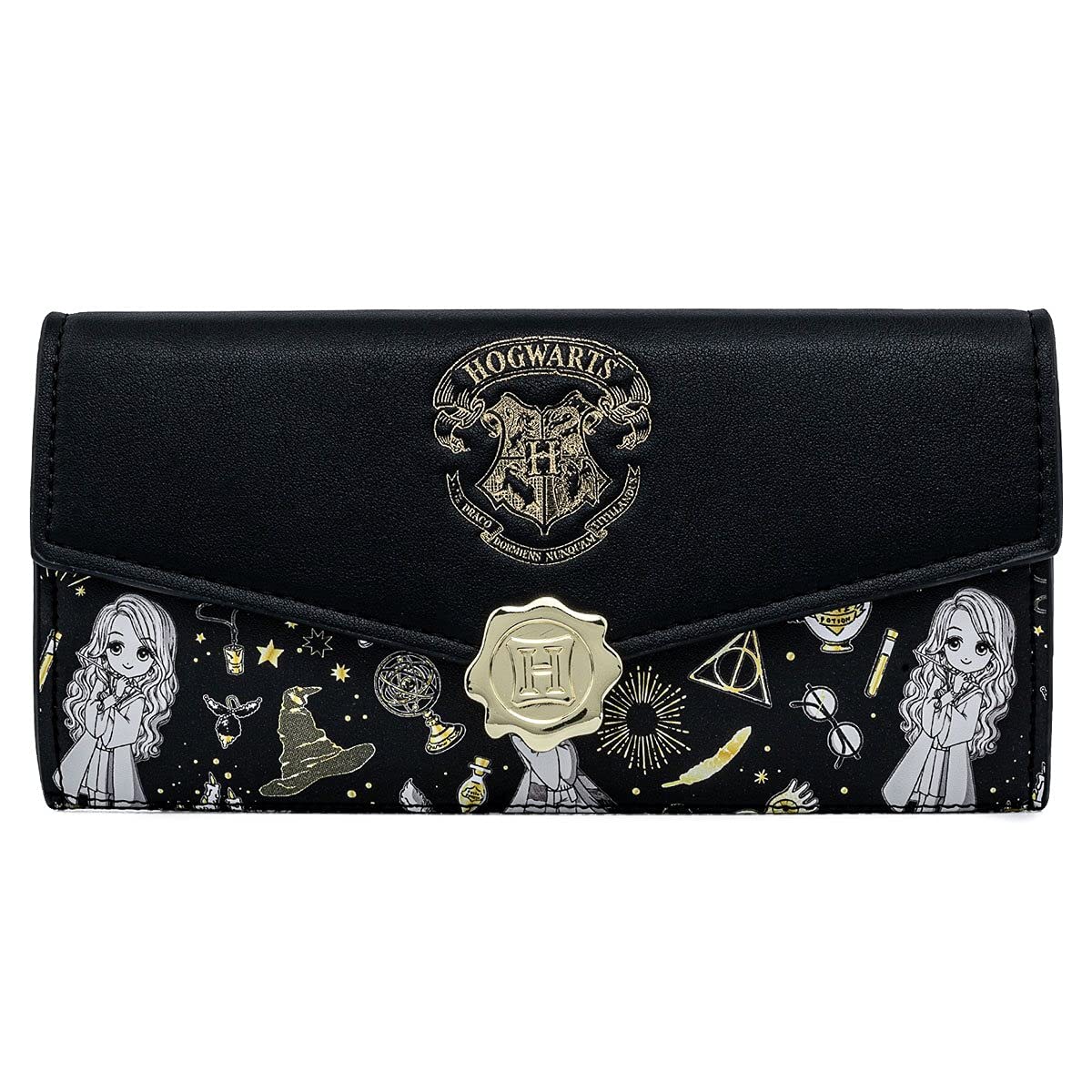 Foto 2 pulgar | Cartera Loungefly Harry Potter Magical Elements de Piel Sintética - Venta Internacional