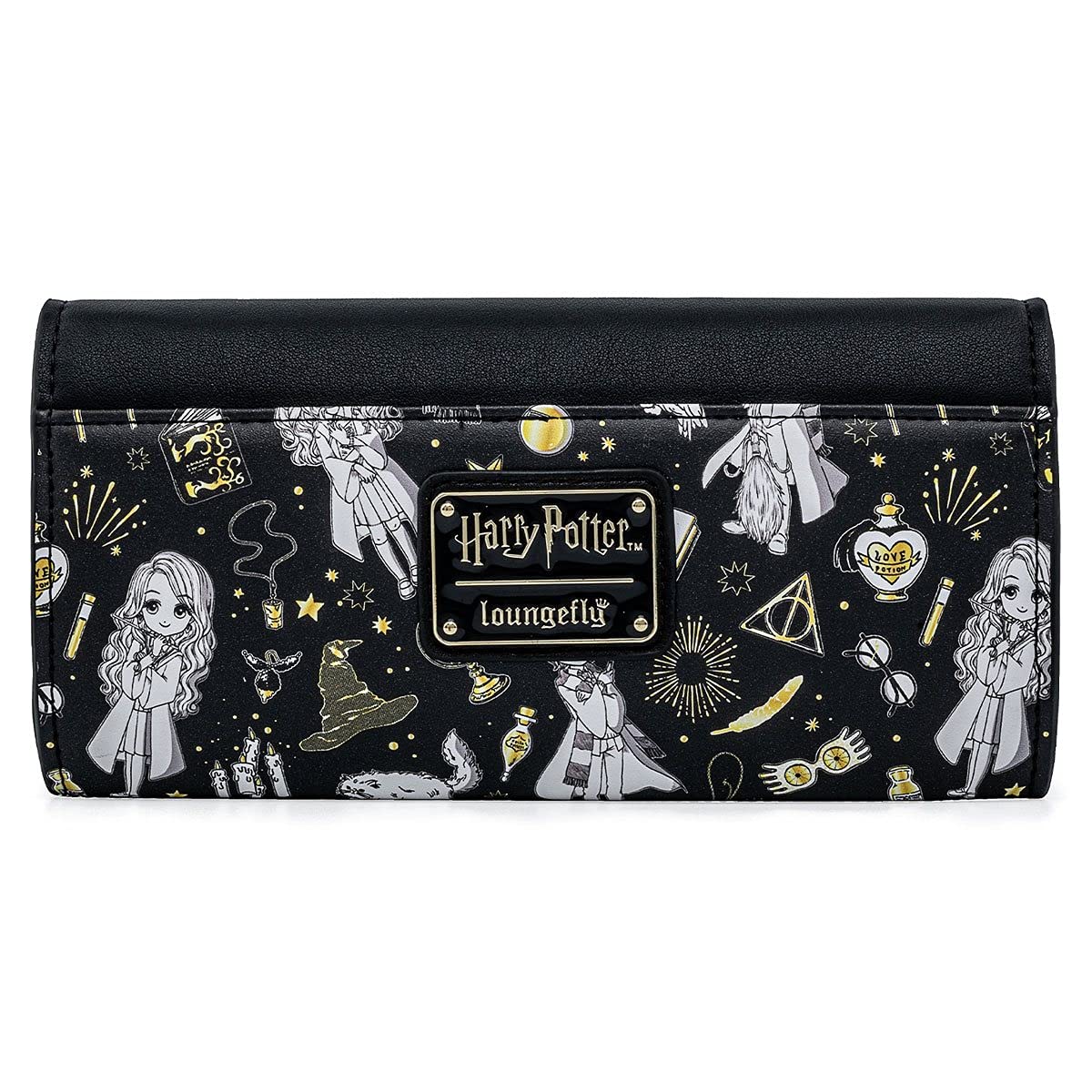 Foto 3 pulgar | Cartera Loungefly Harry Potter Magical Elements de Piel Sintética - Venta Internacional