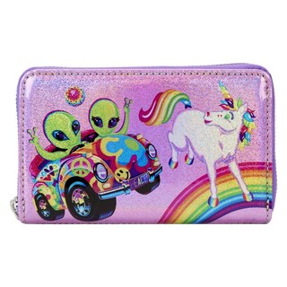 Foto 1 | Monedero Loungefly Lisa Frank con Bloques ce Colores y Cierre Alrededor - Venta Internacional
