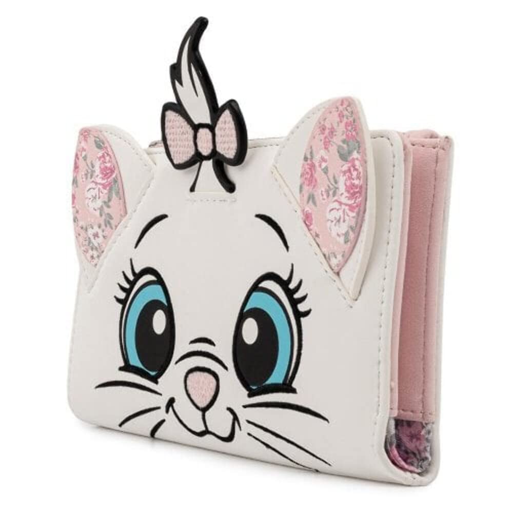 Foto 3 pulgar | Billetera Loungefly X Disney The Aristocats Marie Floral - Venta Internacional