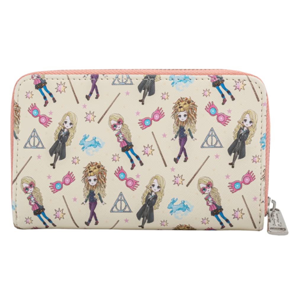 Foto 4 pulgar | Cartera Loungefly X Harry Potter Luna Lovegood con Cremallera para Mujer - Venta Internacional