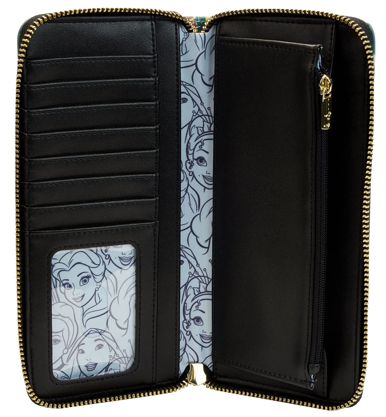 Foto 4 pulgar | Cartera Loungefly Disney Princess Sidekicks de Piel Saffiano - Venta Internacional