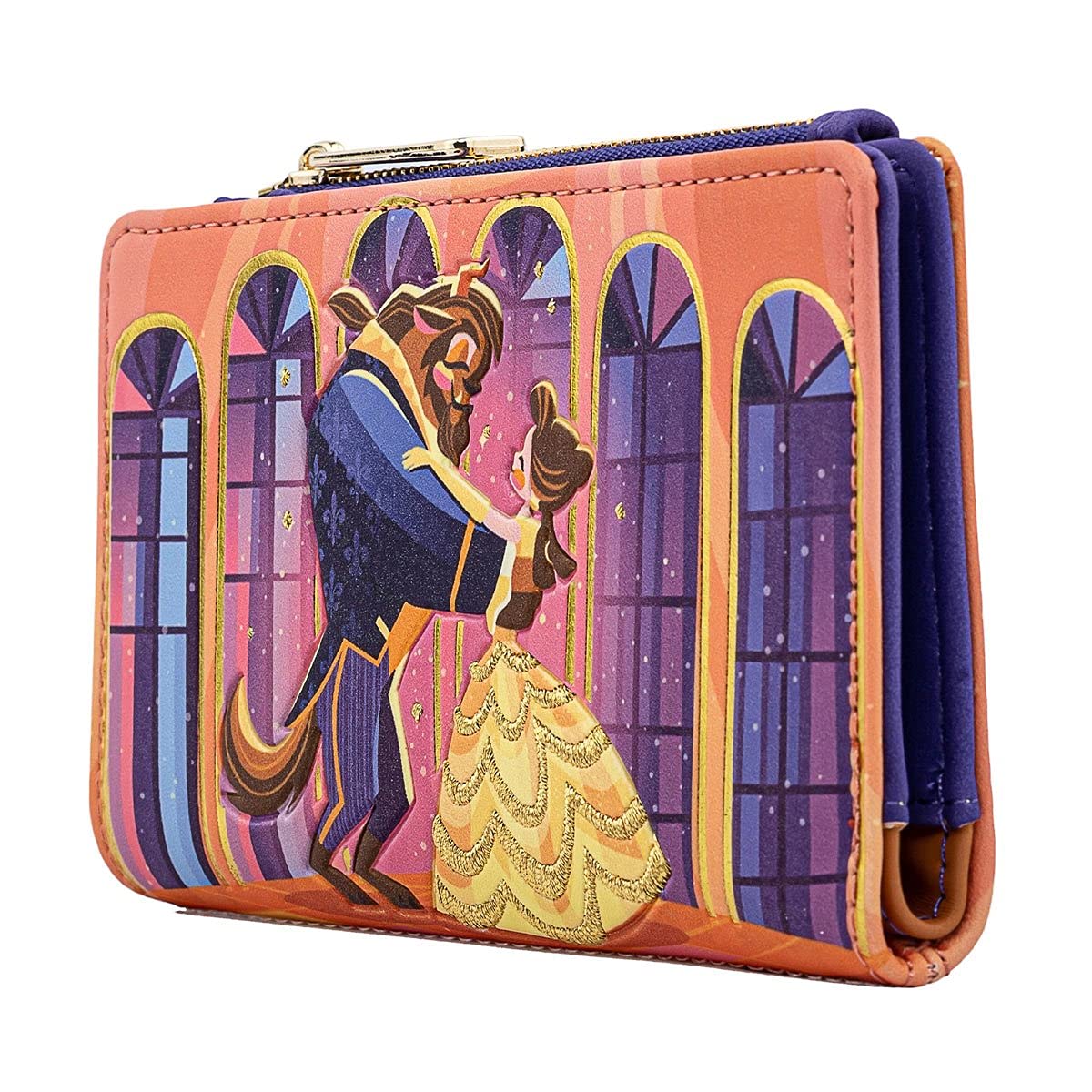 Foto 3 pulgar | Cartera Loungefly Disney La Bella y La Bestia - Venta Internacional