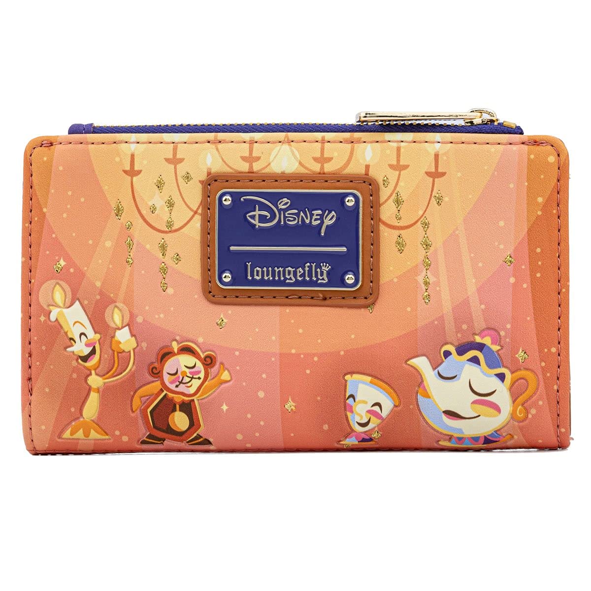Foto 4 pulgar | Cartera Loungefly Disney La Bella y La Bestia - Venta Internacional