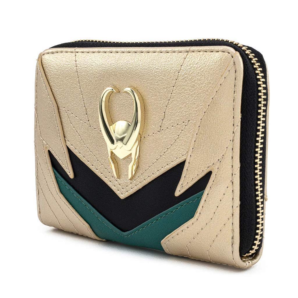 Foto 4 | Billetera Loungefly Marvel Loki Classic Cosplay con Cremallera - Venta Internacional