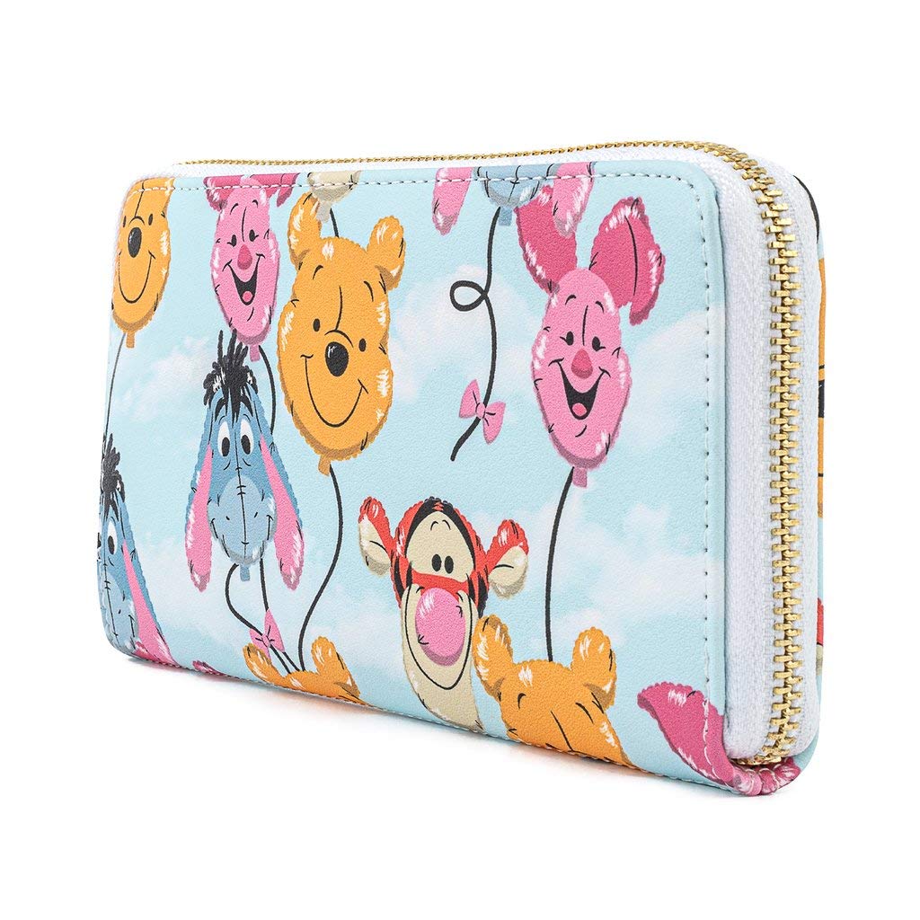 Foto 3 pulgar | Billetera Loungefly Disney Winnie The Pooh Balloon Friends - Venta Internacional