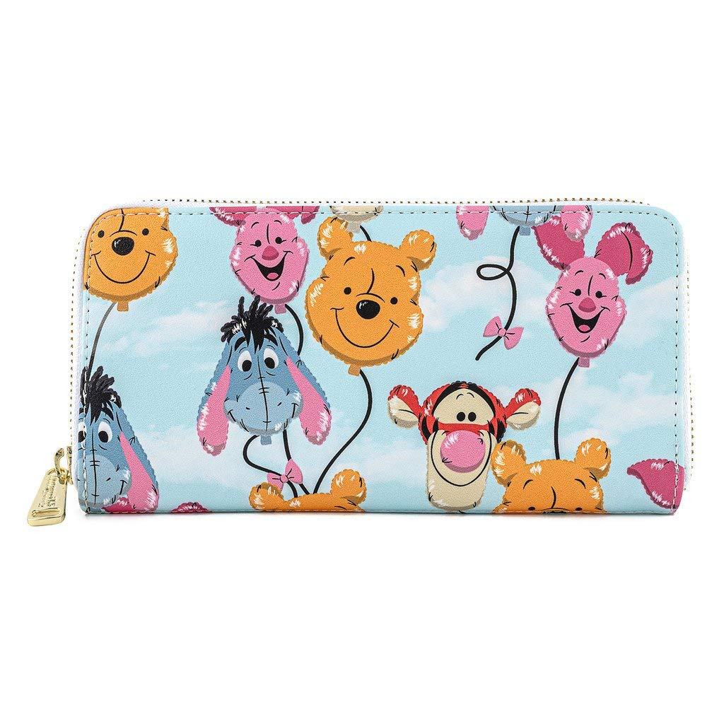 Foto 4 pulgar | Billetera Loungefly Disney Winnie The Pooh Balloon Friends - Venta Internacional