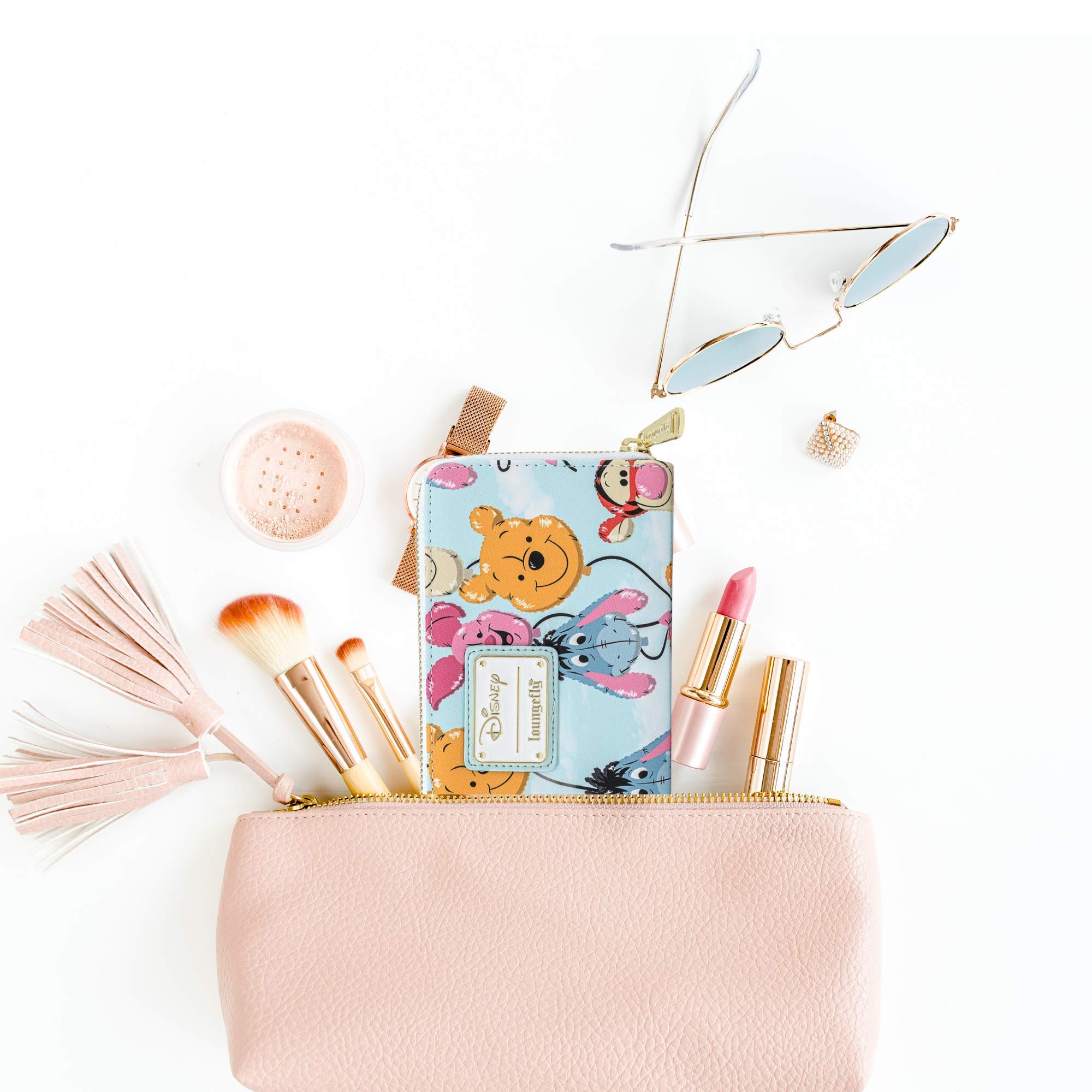 Foto 6 pulgar | Billetera Loungefly Disney Winnie The Pooh Balloon Friends - Venta Internacional