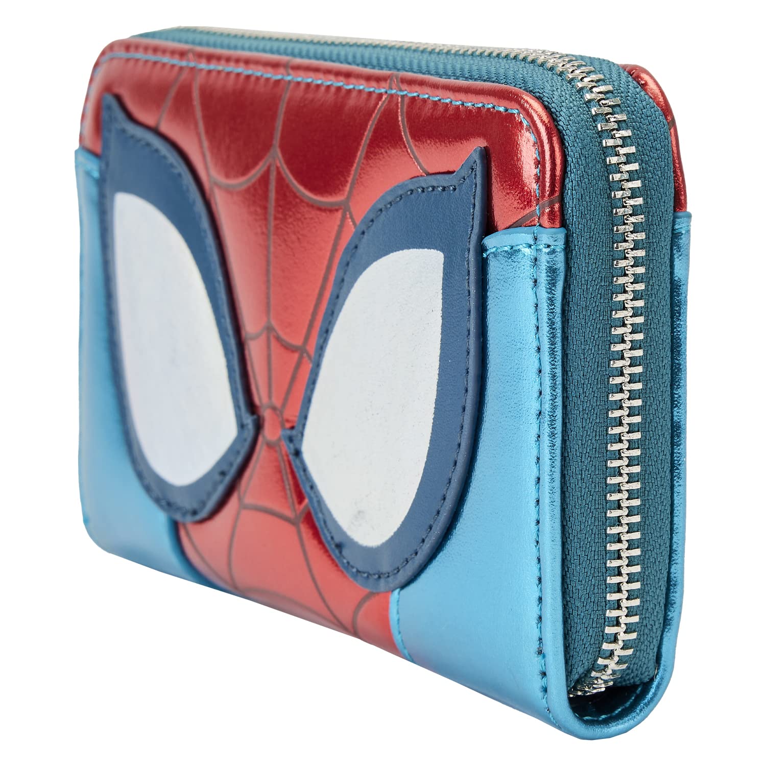 Foto 2 | Billetera de Mano Loungefly Marvel Metallic Spider-Man - Venta Internacional