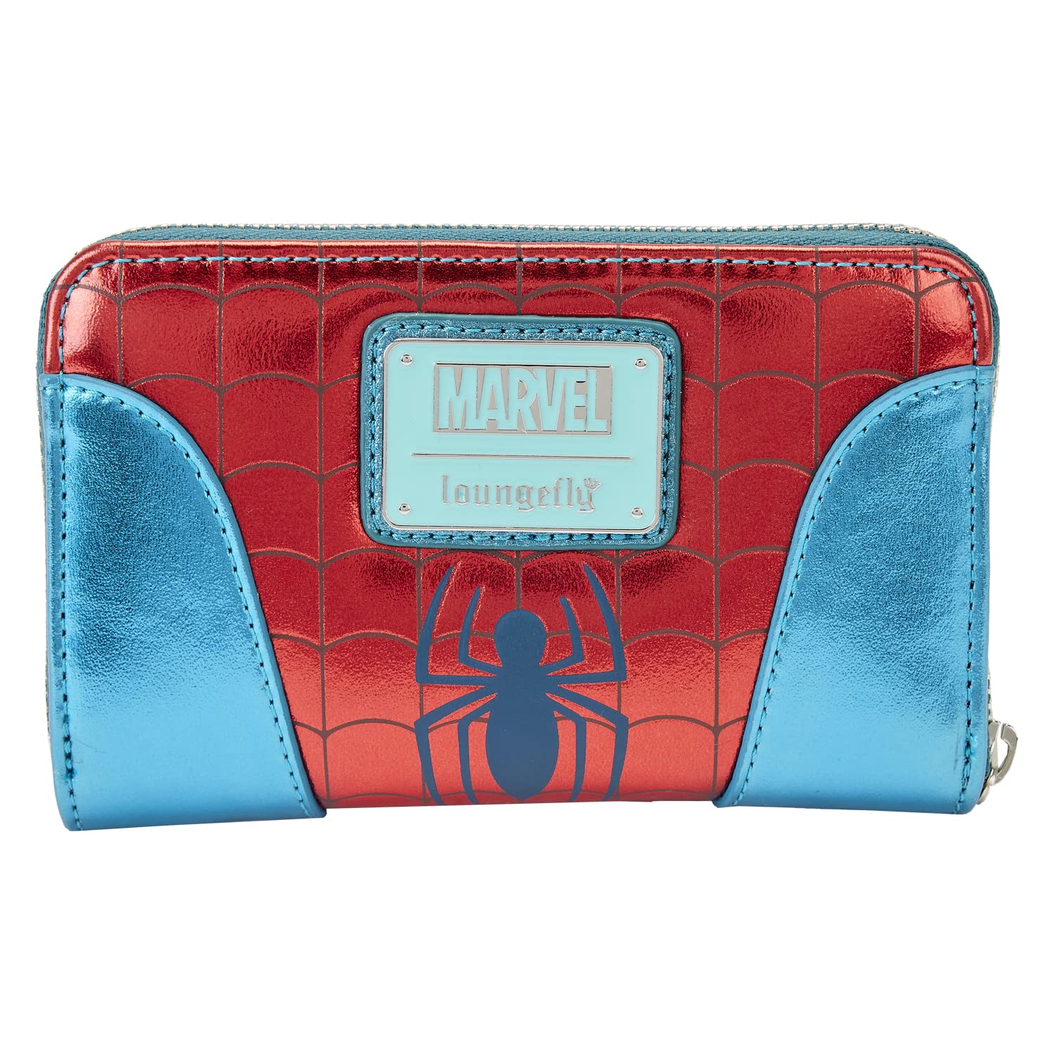 Foto 3 | Billetera de Mano Loungefly Marvel Metallic Spider-Man - Venta Internacional
