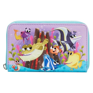 Foto 1 | Monedero Loungefly Pixar Moments Finding Nemo Tank Zip Around - Venta Internacional