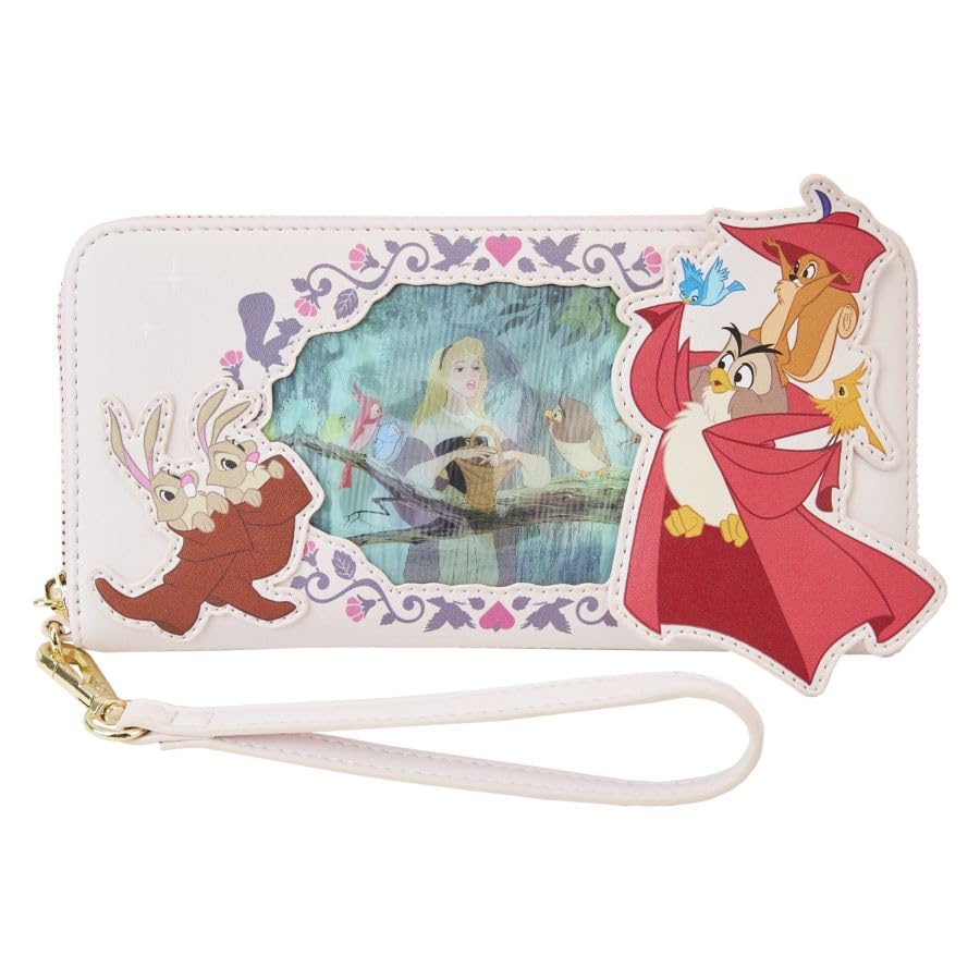 Foto 3 pulgar | Cartera de Pulsera Loungefly Disney La Princesa de La Bella Durmiente - Venta Internacional