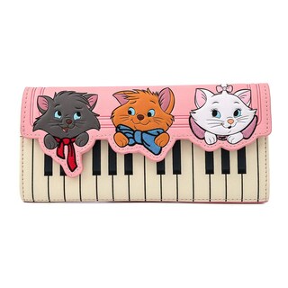 Foto 1 | Cartera Loungefly Disney Aristocats Piano Kitties De Piel Sintética - Venta Internacional
