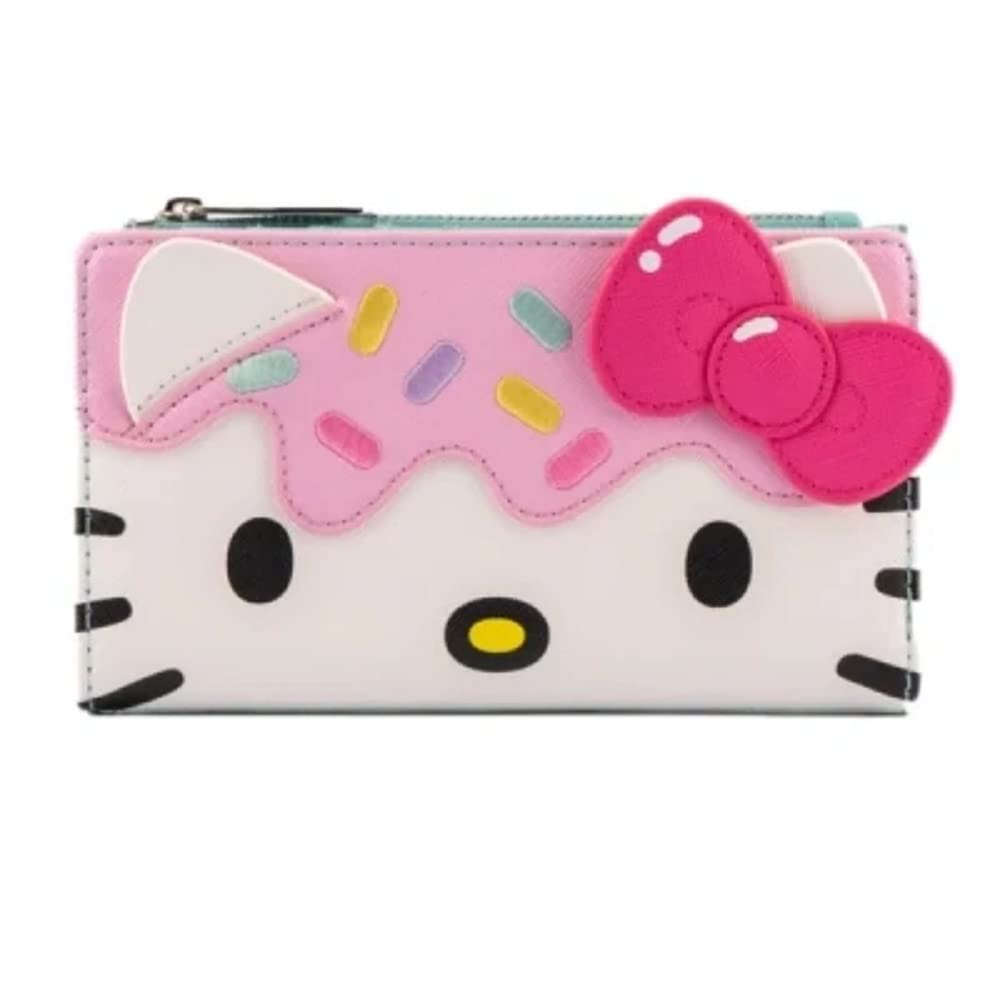 Foto 2 pulgar | Cartera Loungefly Sanrio Hello Kitty Cupcake de Piel Sintética - Venta Internacional