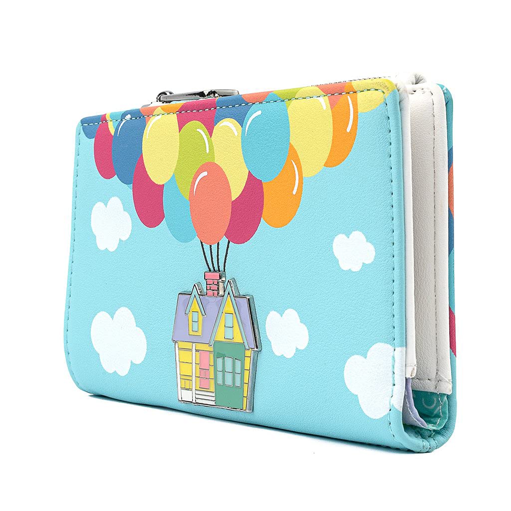 Foto 2 | Wallet Loungefly Disney Up Balloon House De Piel Sintética - Venta Internacional