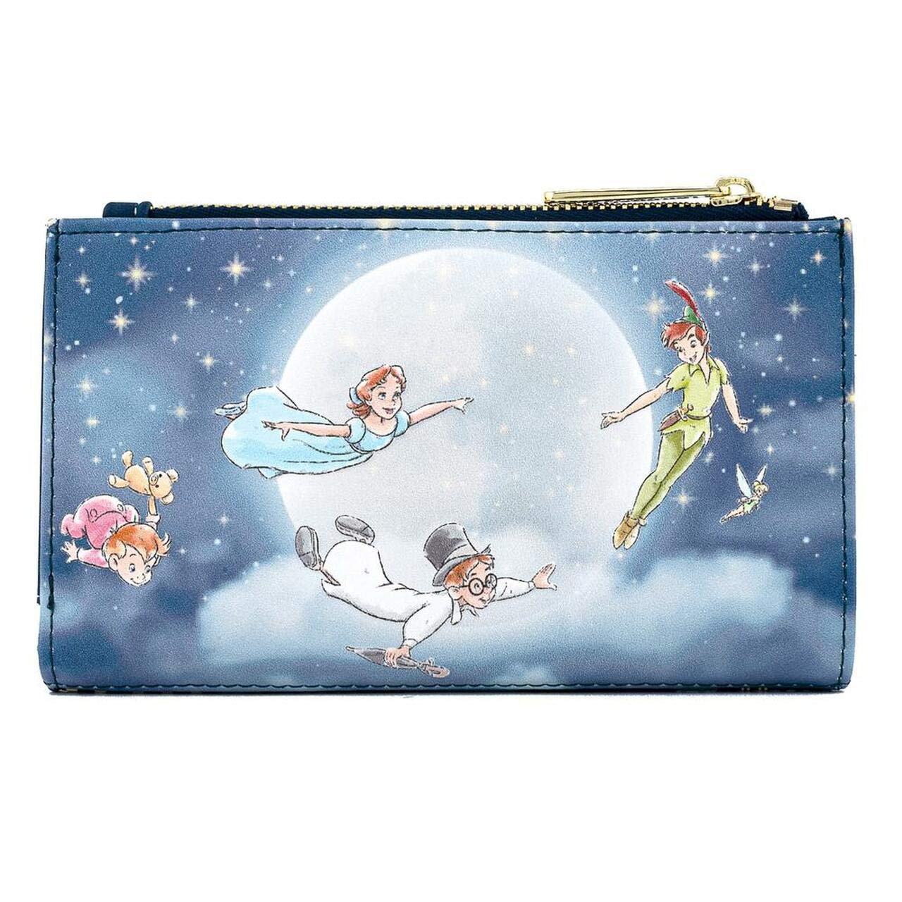 Foto 2 pulgar | Billetera Loungefly Disney Con Solapa Con Forma De Segunda Estrella De Peter Pan - Venta Internacional