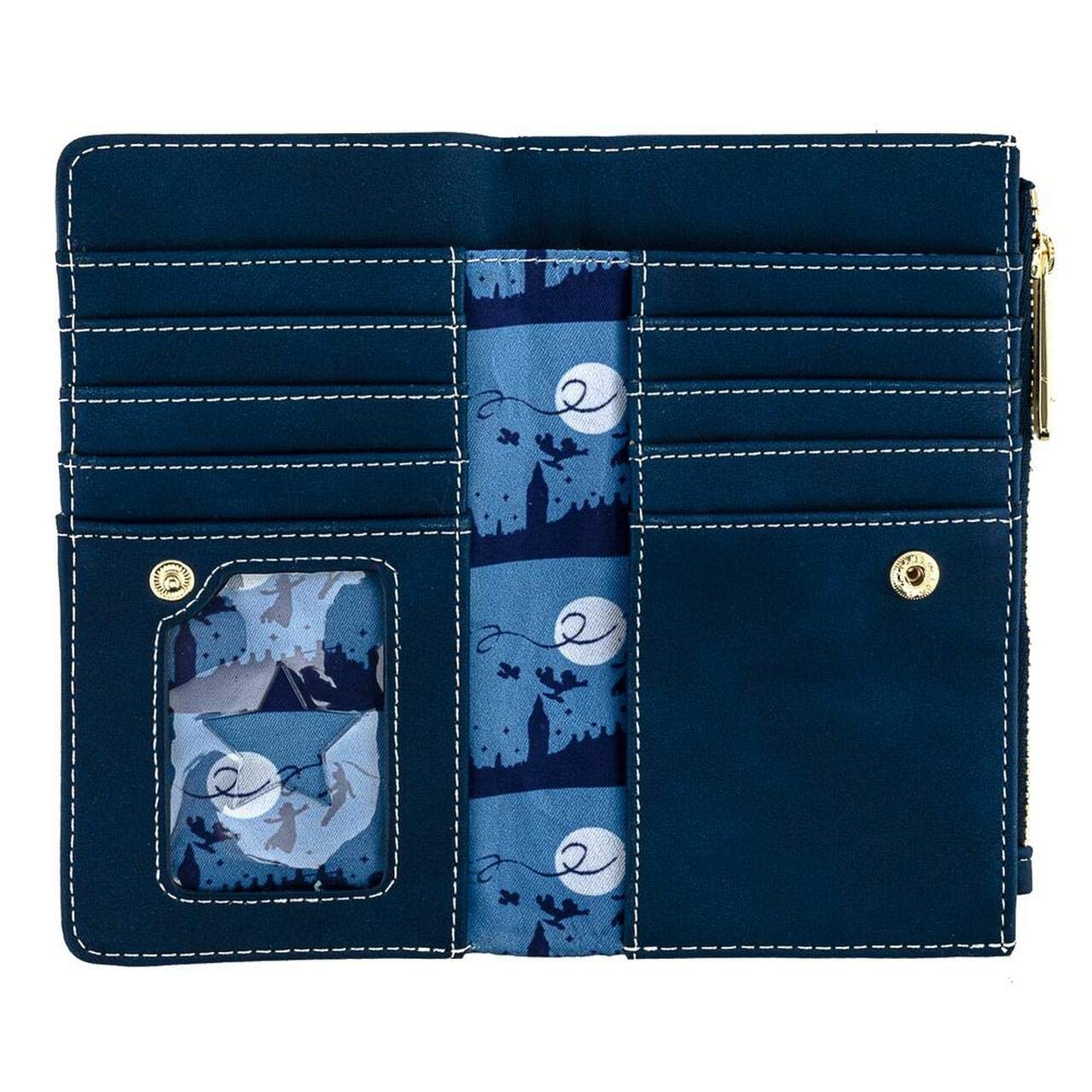 Foto 4 pulgar | Billetera Loungefly Disney Con Solapa Con Forma De Segunda Estrella De Peter Pan - Venta Internacional