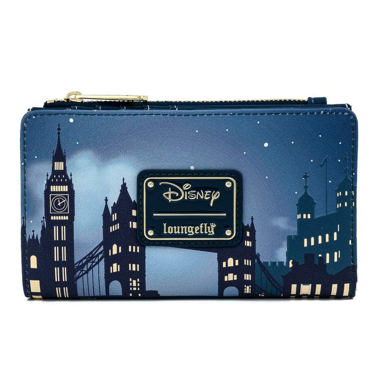 Foto 5 pulgar | Billetera Loungefly Disney Con Solapa Con Forma De Segunda Estrella De Peter Pan - Venta Internacional