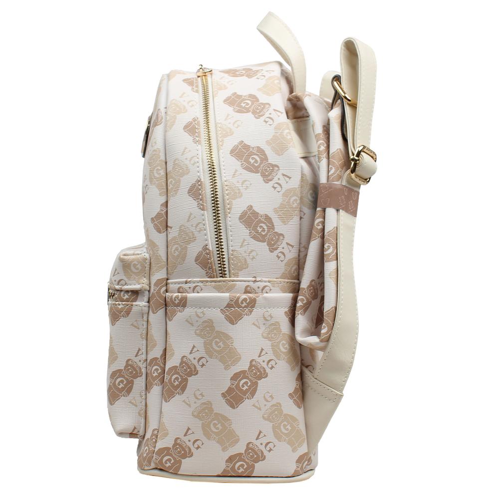 Foto 3 pulgar | Bolsa Backpack Van Gogh Bear Vgbbp002be Beige para Mujer