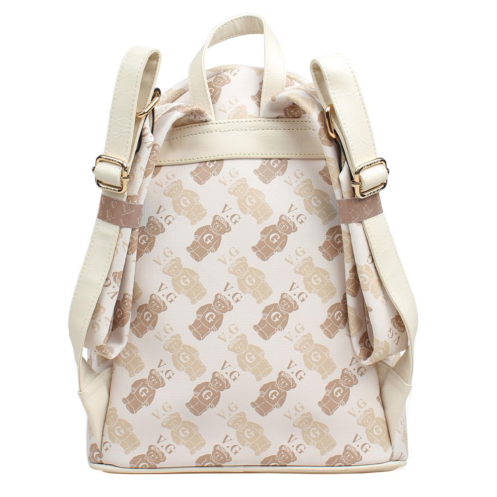 Foto 5 pulgar | Bolsa Backpack Van Gogh Bear Vgbbp002be Beige para Mujer