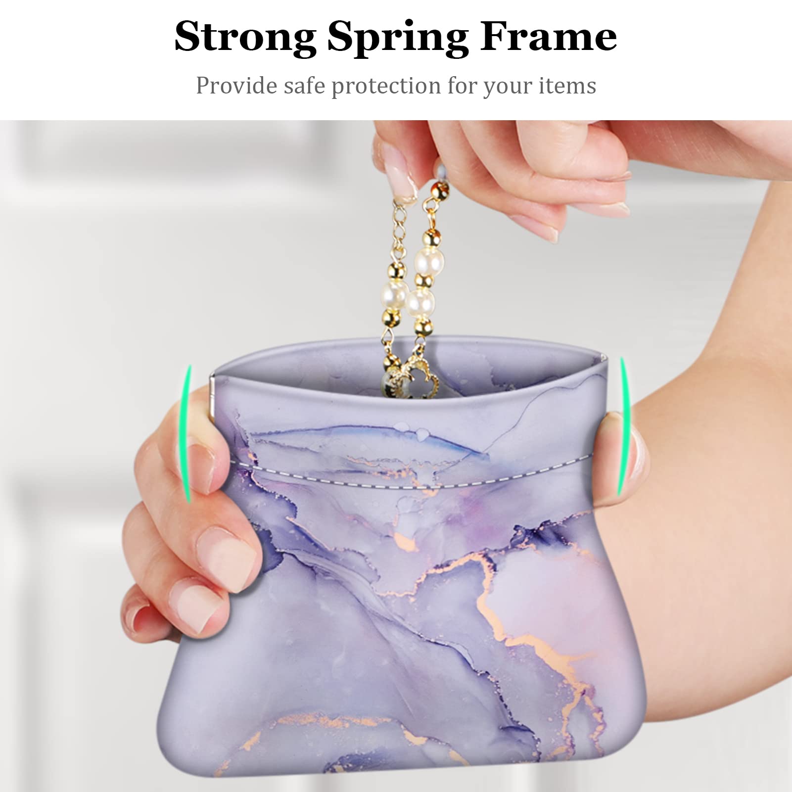 Foto 2 | Monedero Fintie Squeeze Lila para Mujer - Venta Internacional