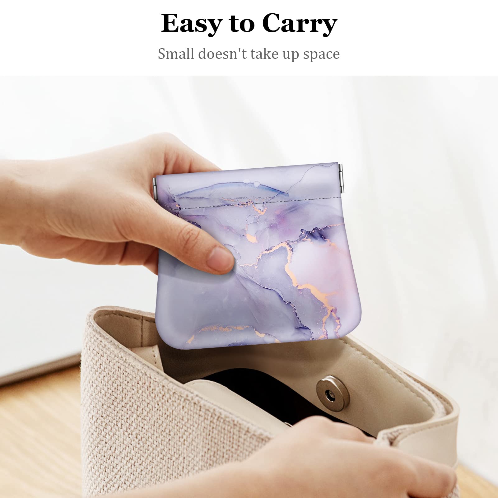 Foto 5 | Monedero Fintie Squeeze Lila para Mujer - Venta Internacional