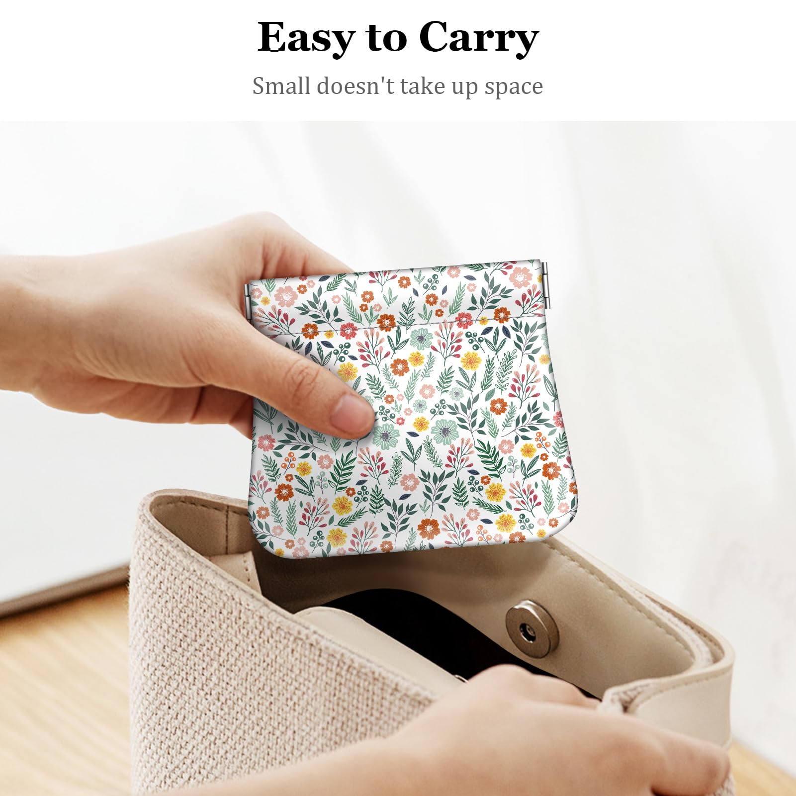 Foto 5 | Monedero Fintie Squeeze de Piel Sintética para Mujer - Venta Internacional