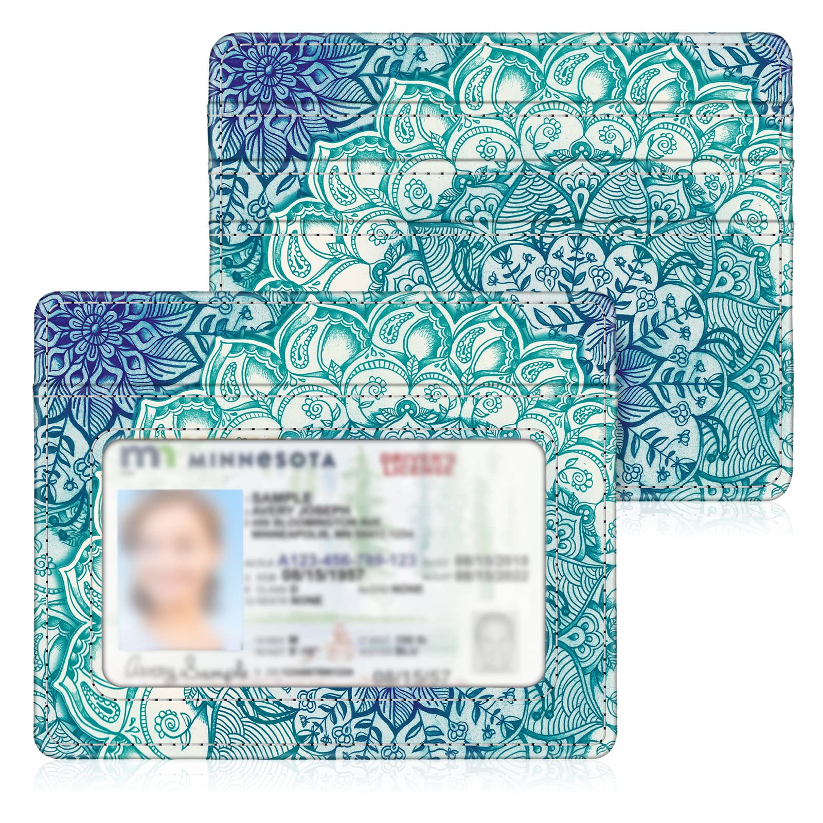 Tarjetero Fintie Slim Minimalista de Piel con Bloqueo Rfid - Venta Internacional
