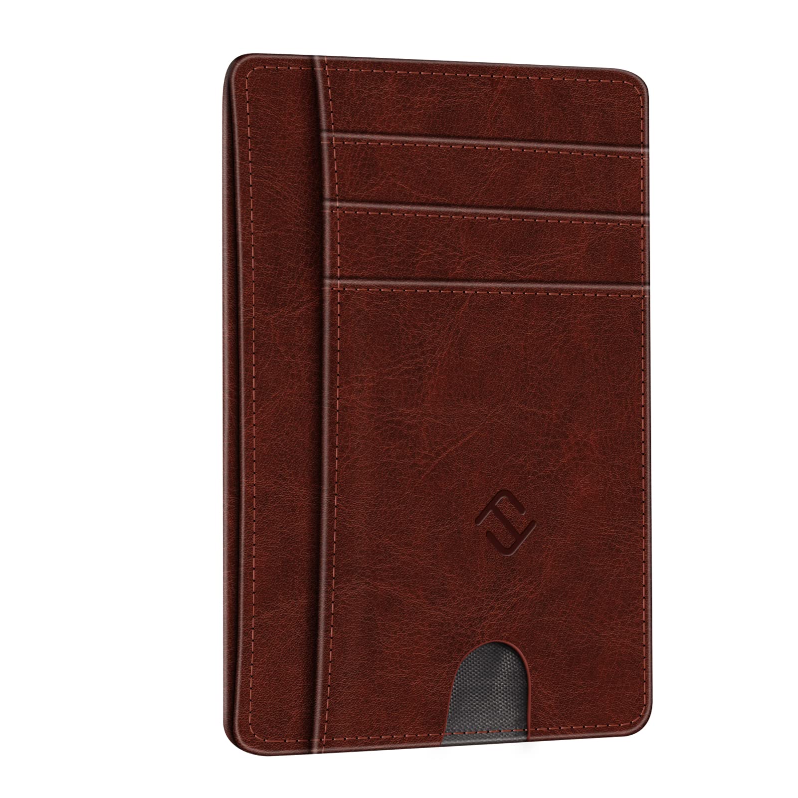 Foto 2 pulgar | Tarjetero Fintie Slim Minimalista de Piel con Bloqueo Rfid - Venta Internacional
