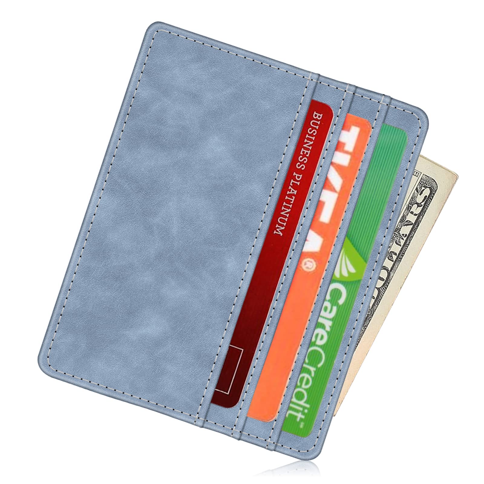 Foto 2 | Tarjetero Fintie Slim Minimalista De Piel Con Bloqueo Rfid - Venta Internacional