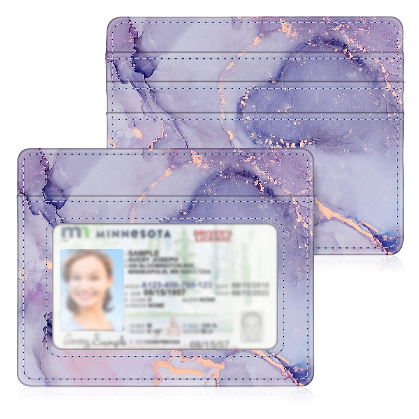 Tarjetero Fintie Slim, Minimalista, De Piel Con Bloqueo Rfid - Venta Internacional