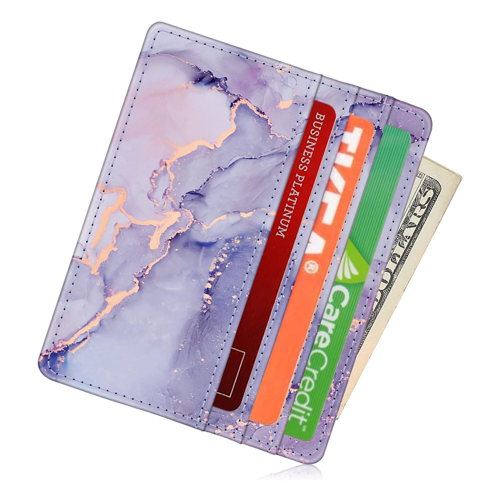 Foto 2 | Tarjetero Fintie Slim, Minimalista, De Piel Con Bloqueo Rfid - Venta Internacional