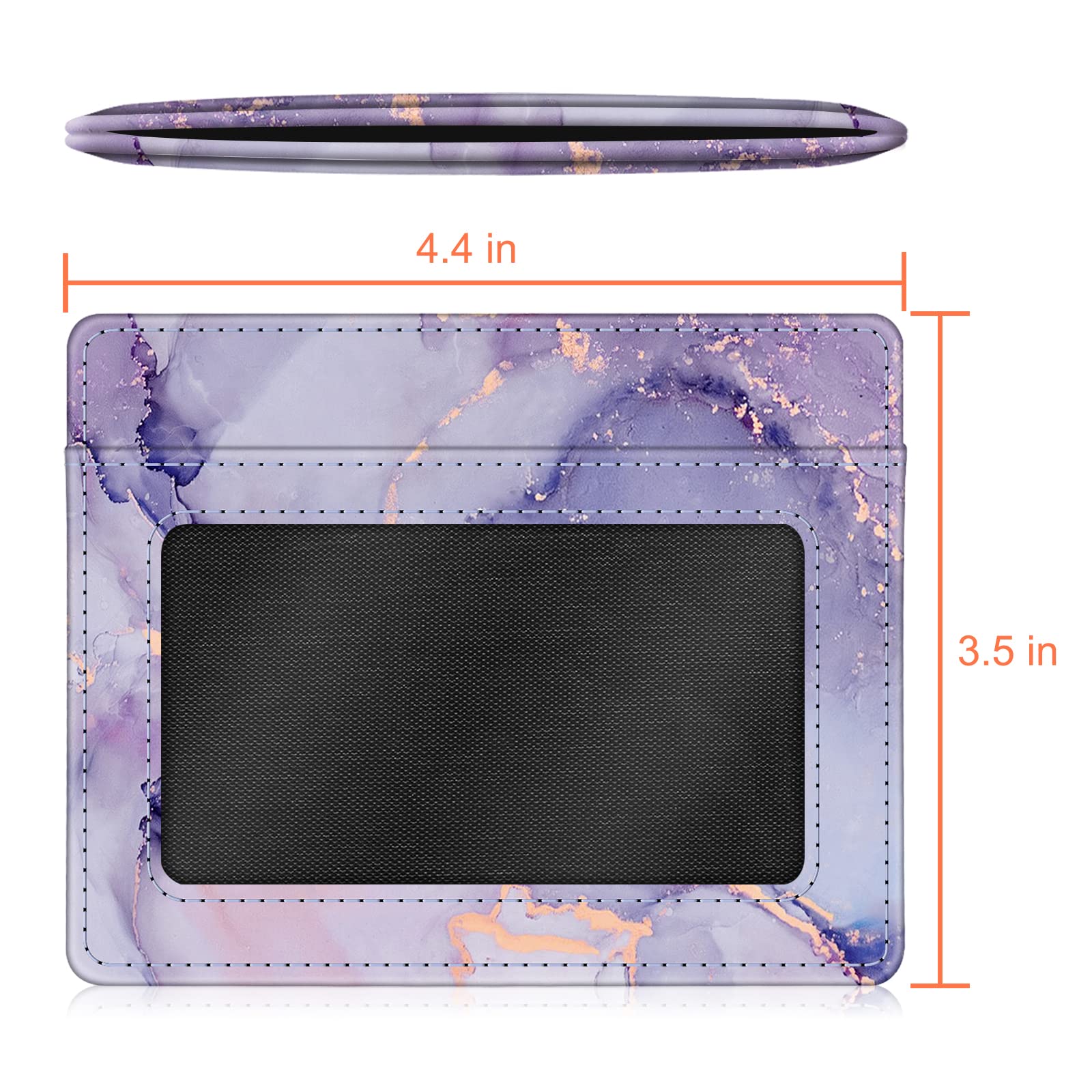 Foto 7 pulgar | Tarjetero Fintie Slim, Minimalista, De Piel Con Bloqueo Rfid - Venta Internacional