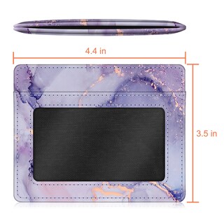Foto 6 | Tarjetero Fintie Slim, Minimalista, De Piel Con Bloqueo Rfid - Venta Internacional