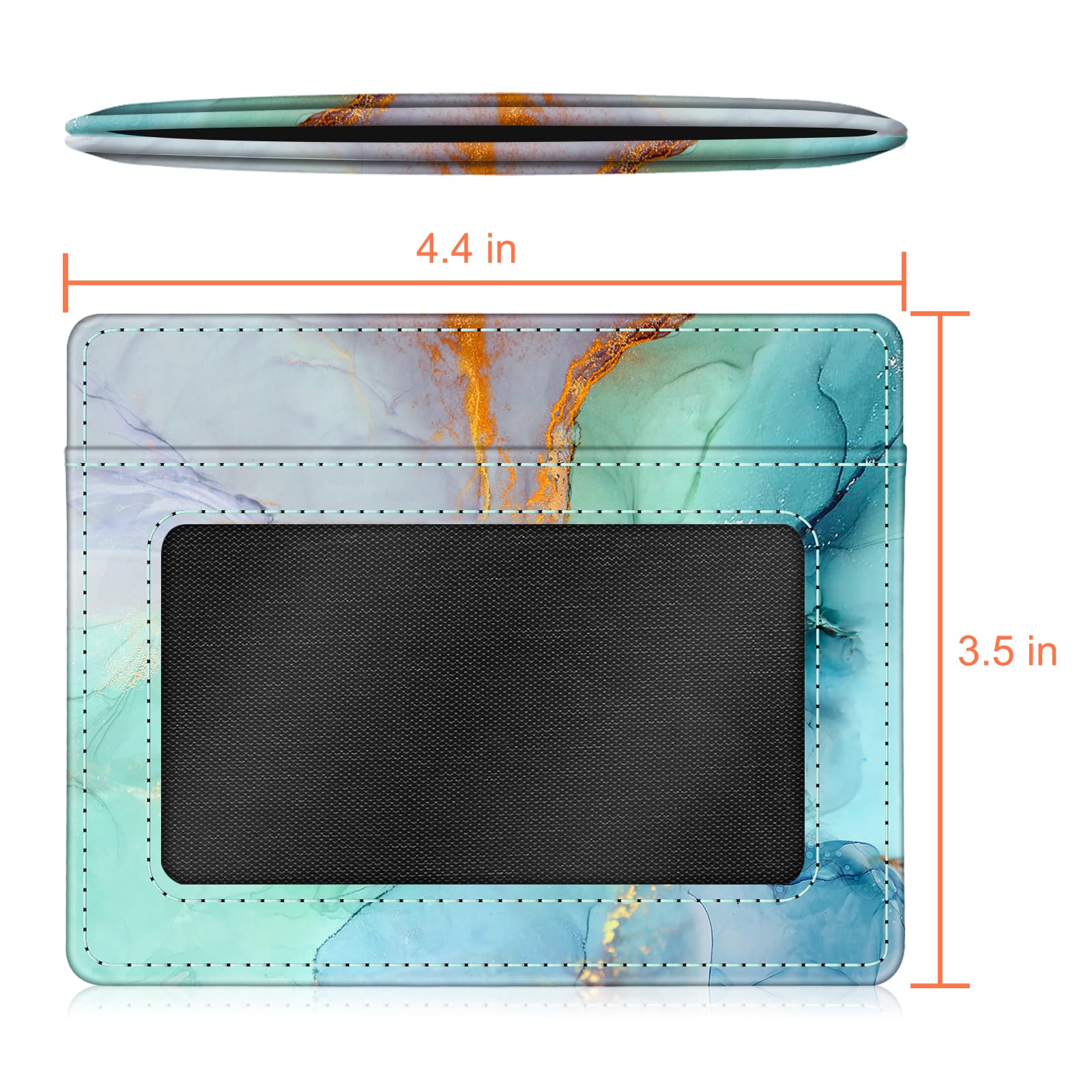Foto 7 pulgar | Tarjetero Fintie Slim Minimalista De Piel Con Bloqueo Rfid - Venta Internacional