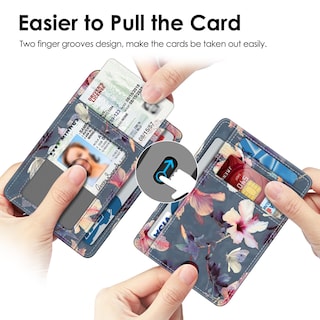 Foto 3 | Tarjetero Fintie Slim con Bloqueo Rfid - Venta Internacional