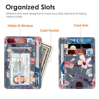 Foto 4 | Tarjetero Fintie Slim con Bloqueo Rfid - Venta Internacional