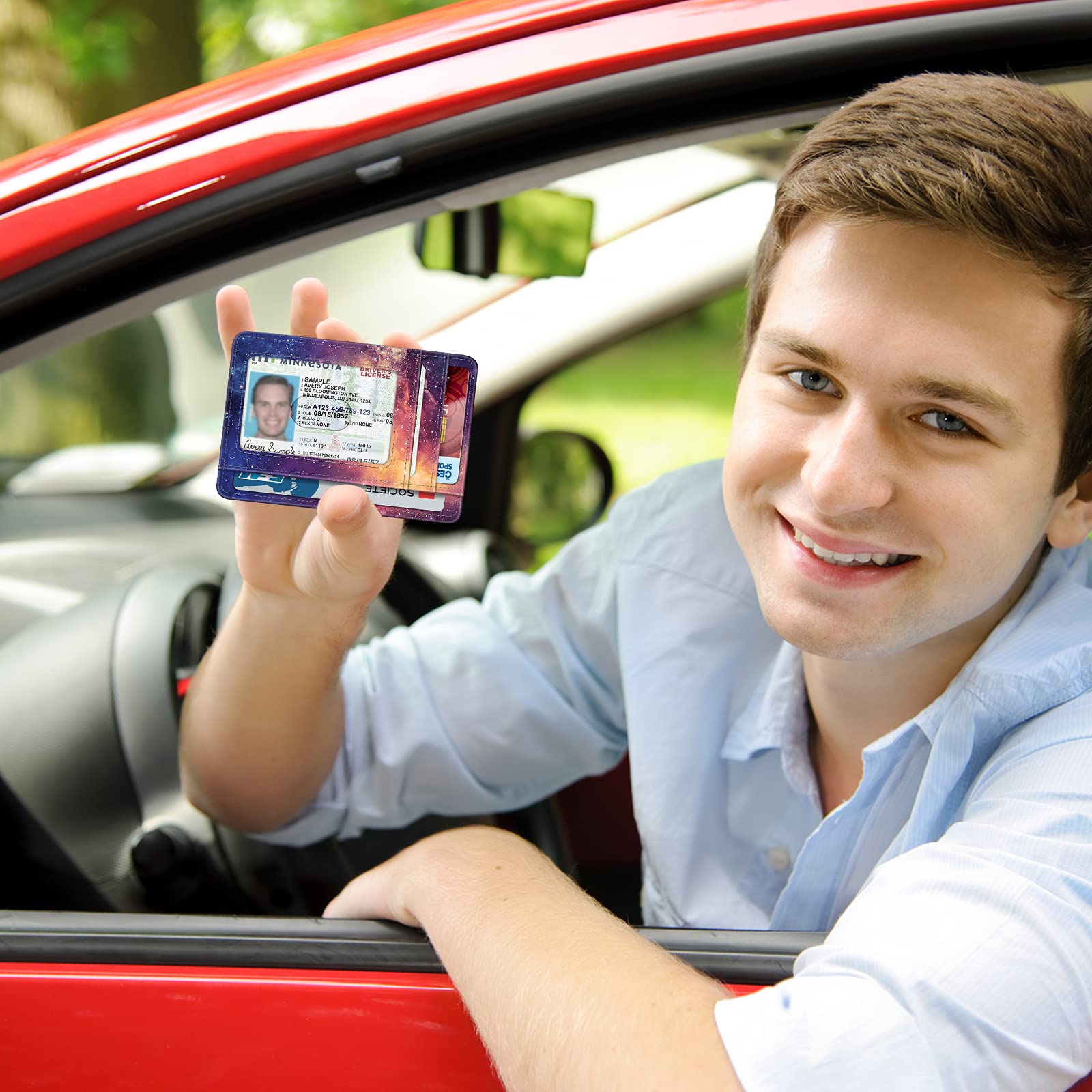 Foto 5 | Tarjetero Fintie Slim con Bloqueo Rfid - Venta Internacional