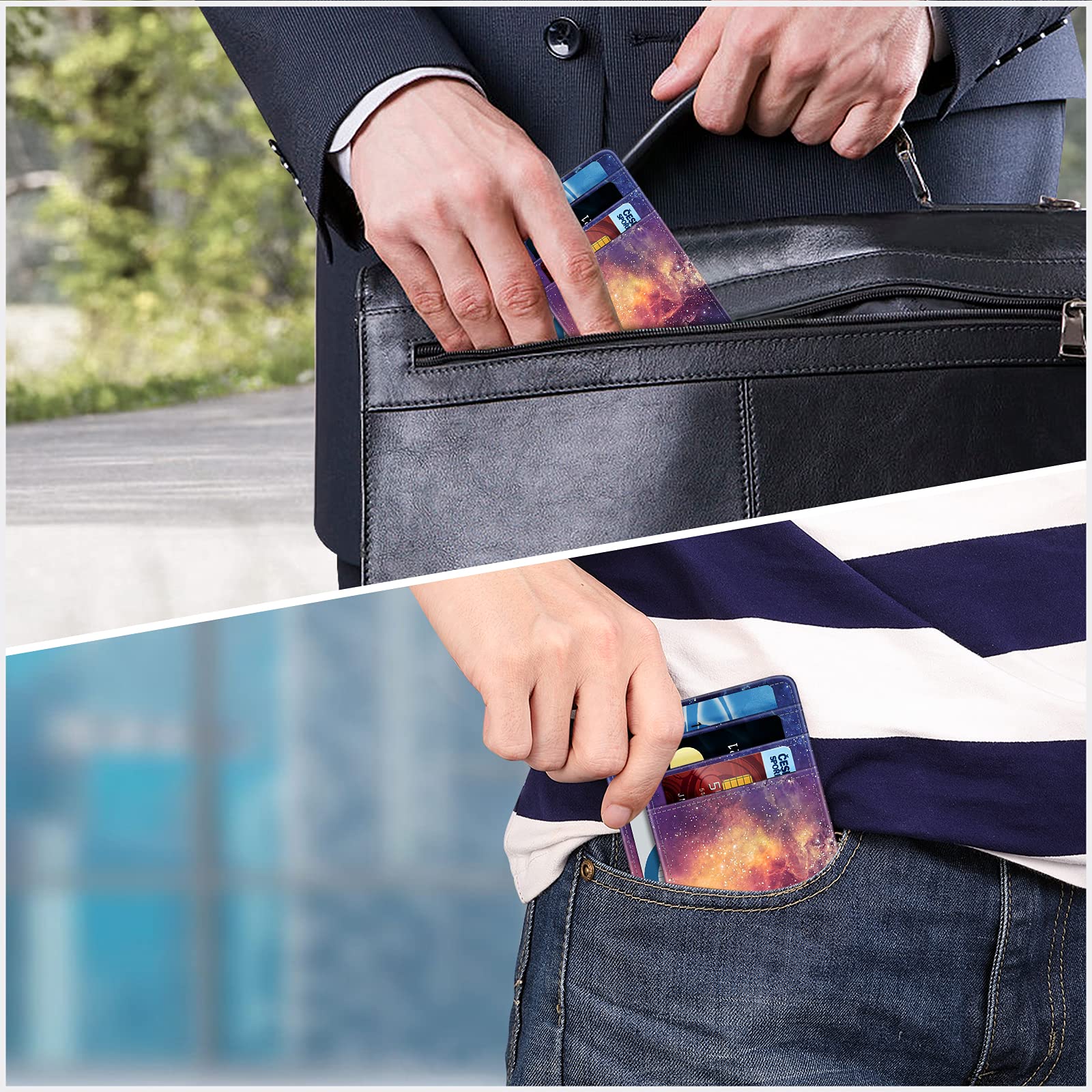 Foto 6 | Tarjetero Fintie Slim con Bloqueo Rfid - Venta Internacional