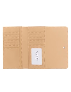 Foto 3 | Cartera Guess Bowie Debossed Logo Slim Clutch Rosa