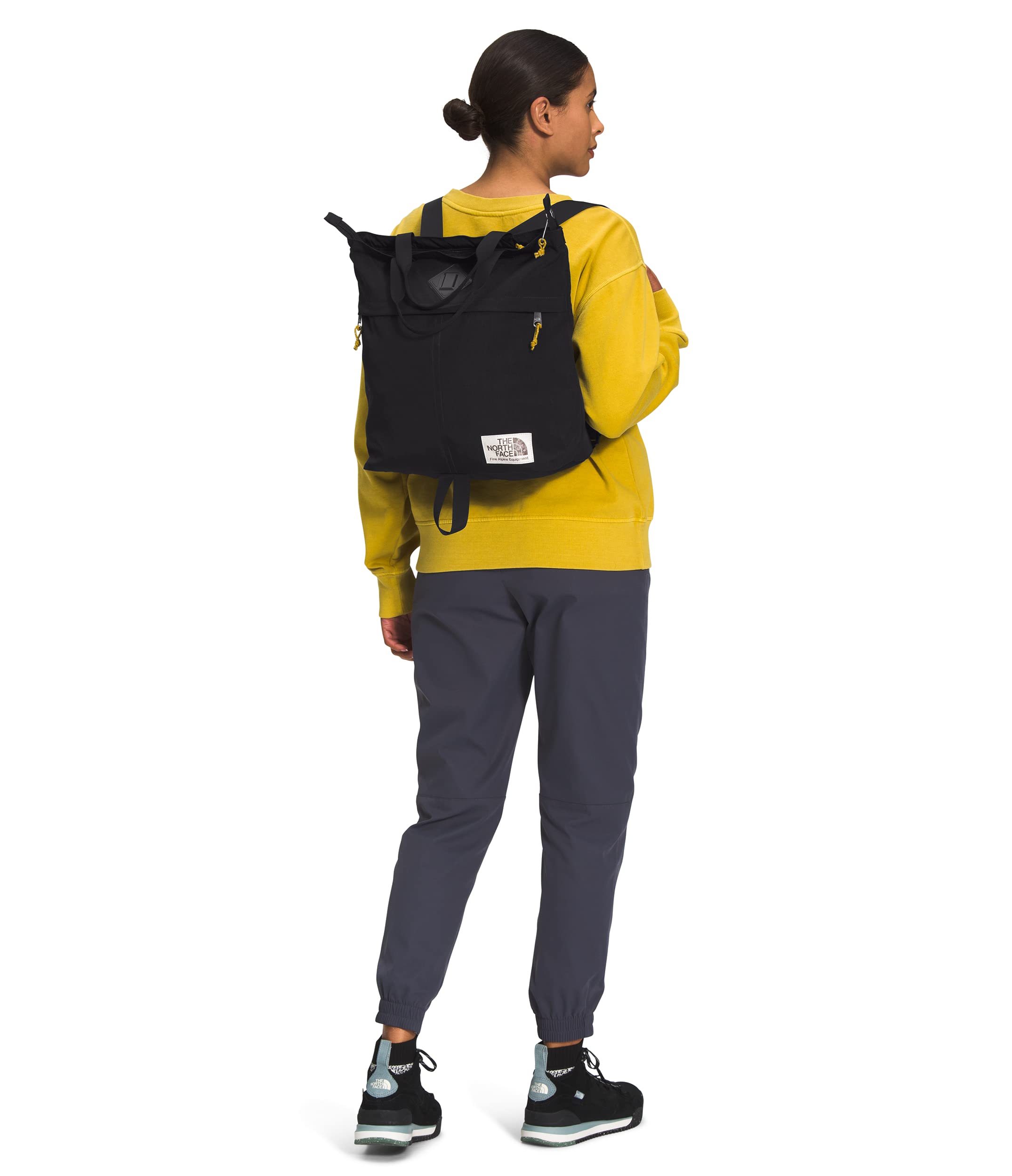 Foto 4 pulgar | Paquete de Bolsas The North Face Berkeley Negro-Oro Mineral - Venta Internacional