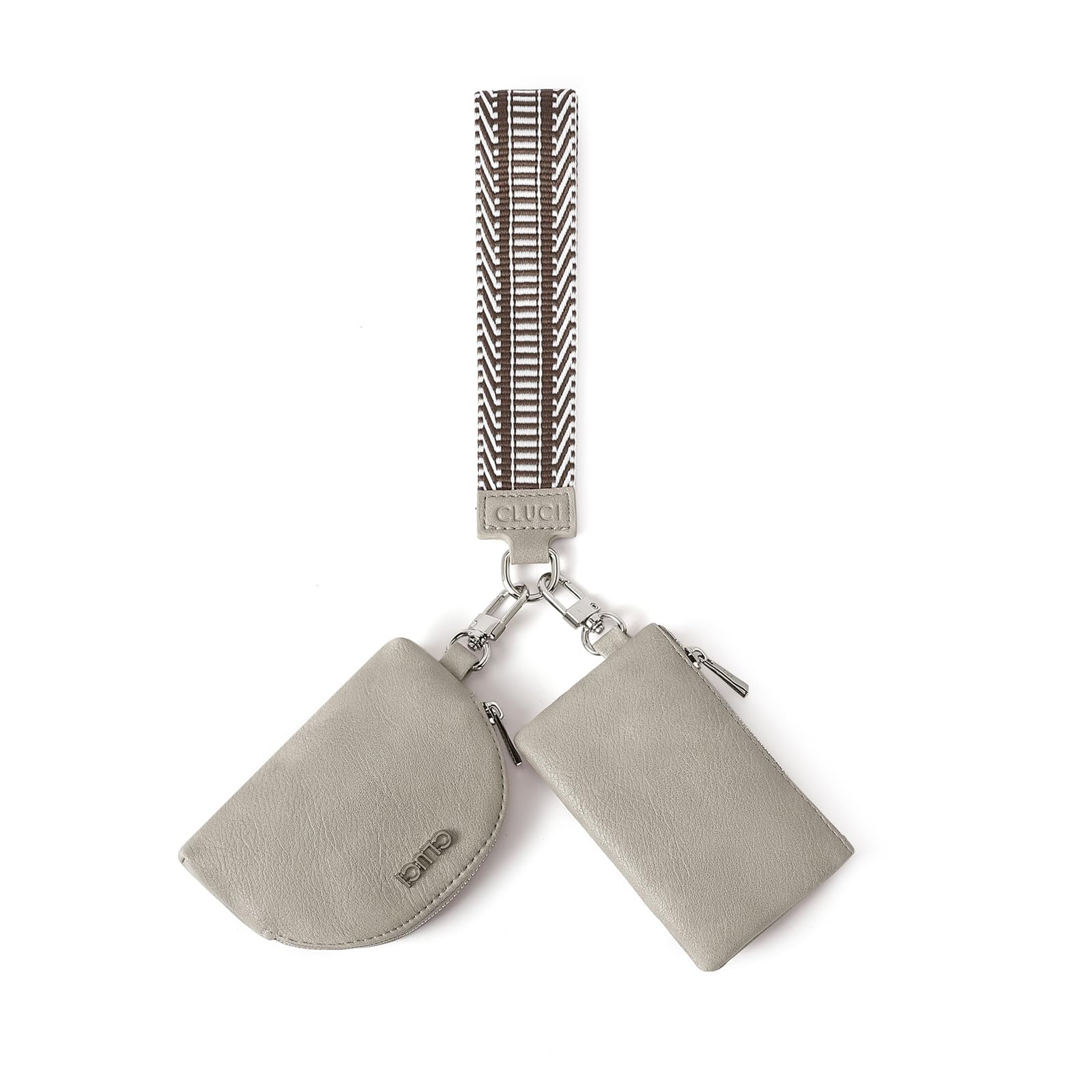 Foto 1 | Cartera De Pulsera Cluci Con Doble Funda Para Mujer Y Llavero - Venta Internacional.